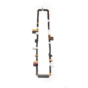 Bricks and Mortar | Contemporary Wooden Bead Necklace by Studio Brendon Collins - Unique wooden jewellery made with exotic and Australian native timbers.